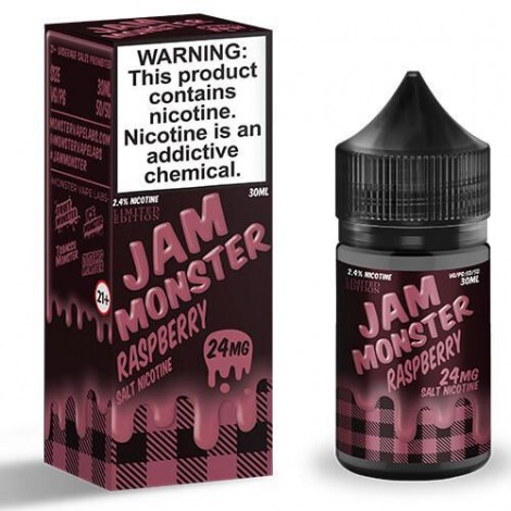 Jam Monster Synthetic Salt - Raspberry