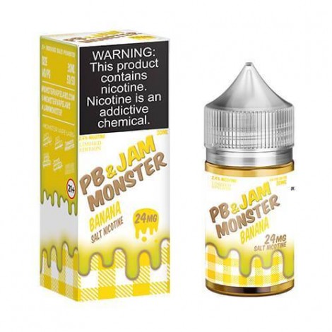 Jam Monster Synthetic Salt - PB & Banana Jam