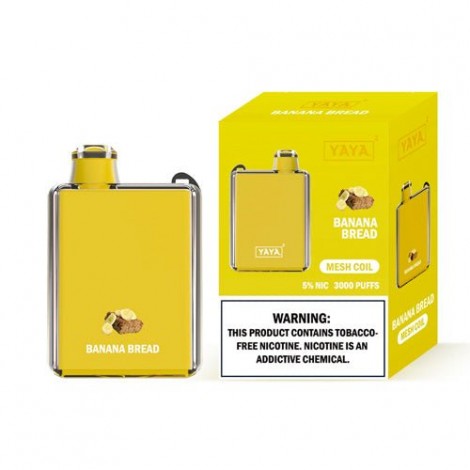 YAYA Square 3000 NTN Banana Bread Disposable Vape Pen
