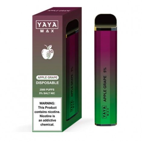 YAYA MAX 2500 NTN Apple Grape Disposable Vape Pen