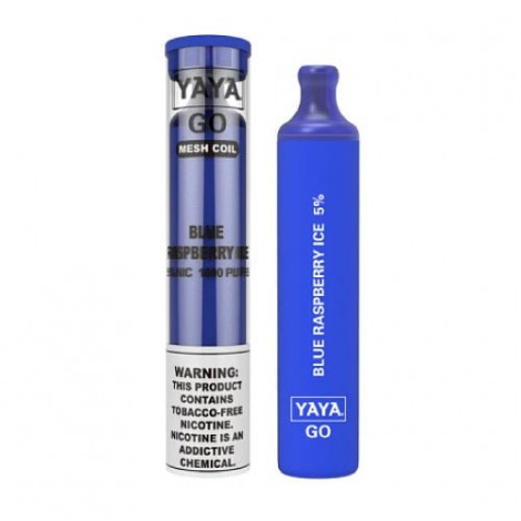 YAYA Go 1600 NTN Blue Raspberry Ice Disposable Vape Pen