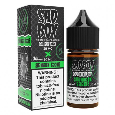 Sadboy Tobacco-Free SALTS Cookie Line - Shamrock Cookie