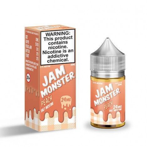 Jam Monster Synthetic Salt - Peach