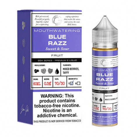 Glas BSX TFN  - Blue Razz Glas BSX TFN  - Blue Razz