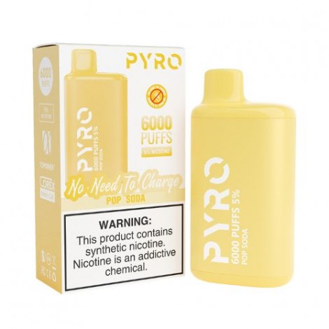 Pyro 6000 - Disposable Vape Device - Pop Soda