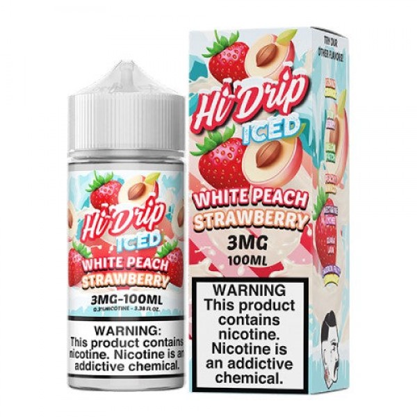 Hi-Drip White Peach Strawberry Iced