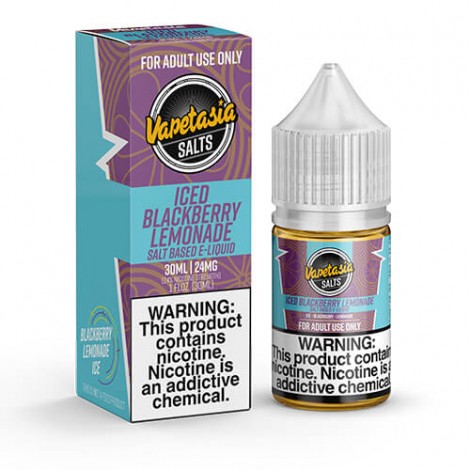 Vapetasia eJuIce Iced Salts - Blackberry Lemonade