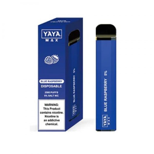 YAYA MAX Blue Raspberry Disposable ...