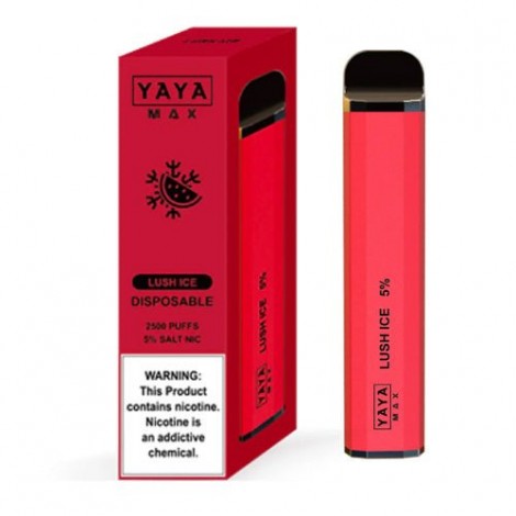 YAYA MAX 2500 NTN Lush Ice Disposable Vape Pen